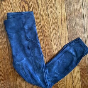 Invigorate high rise diamond dye leggings
